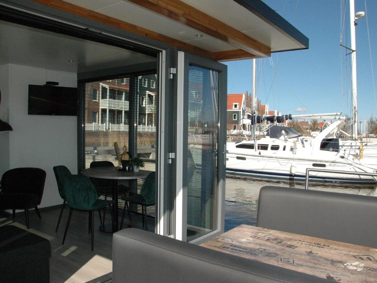 Beautiful Houseboat In The Harbour Of Volendam Near Centre酒店 外观 照片
